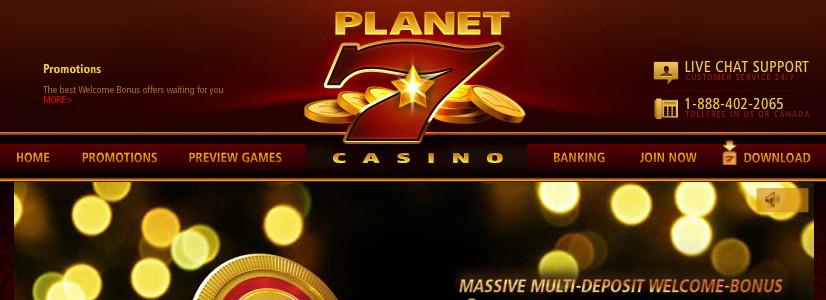 Planet 7 Casino - US Players Accepted!